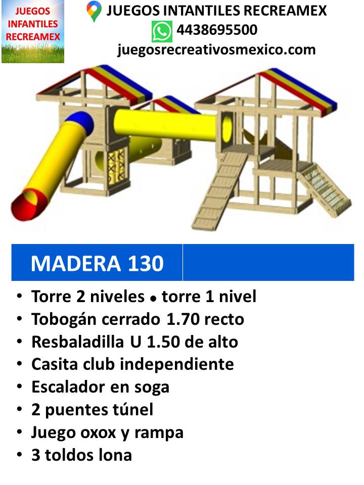 modulo de madera 130